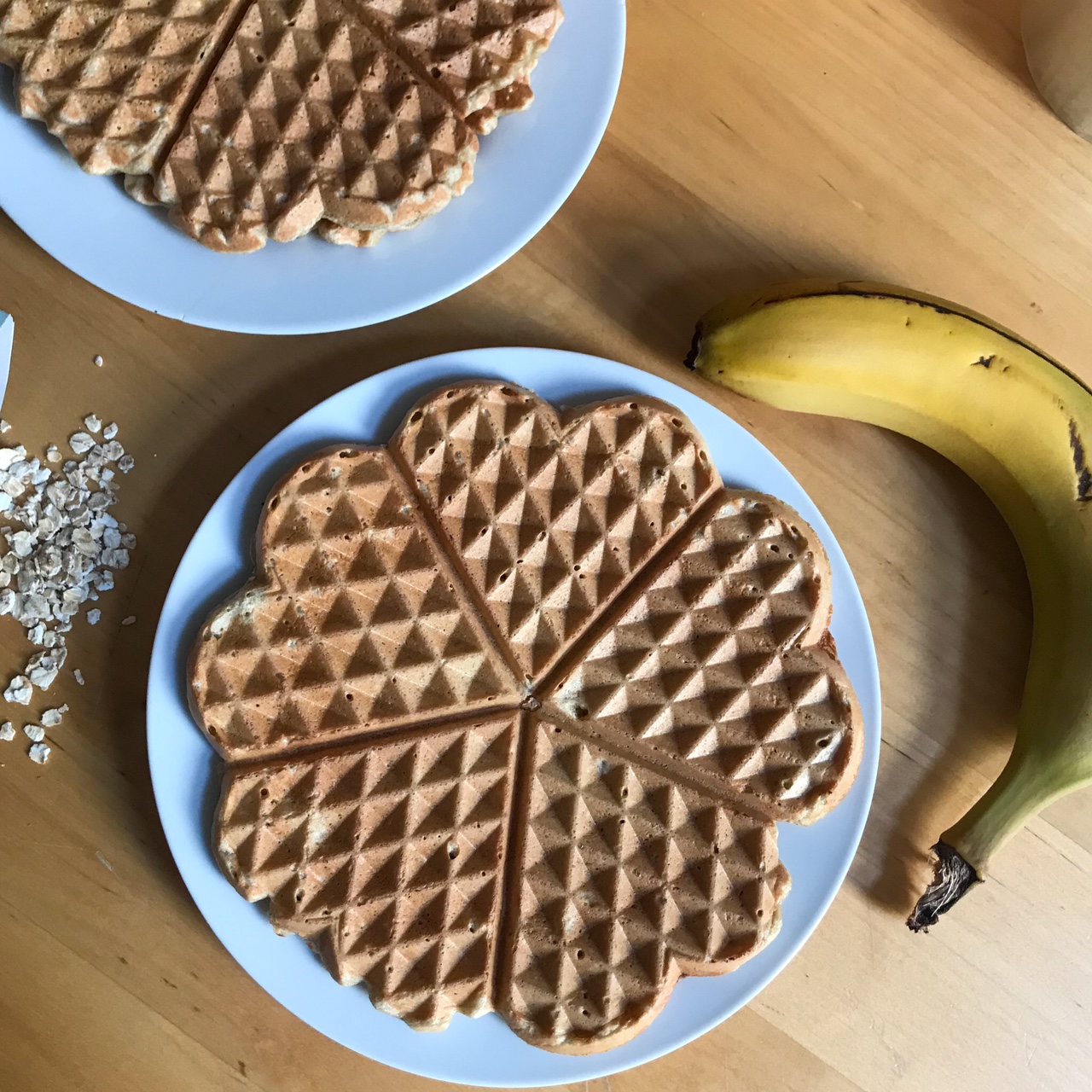 Gesunde Haferflocken Waffeln - PCOS HEALTH